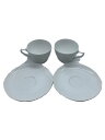 【中古】Noritake◆カップ&ソーサー/2点セット/WHT【キッチン用品】
