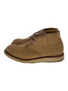 【中古】RED WING◆チャッカブーツ/--/CML【シューズ】
