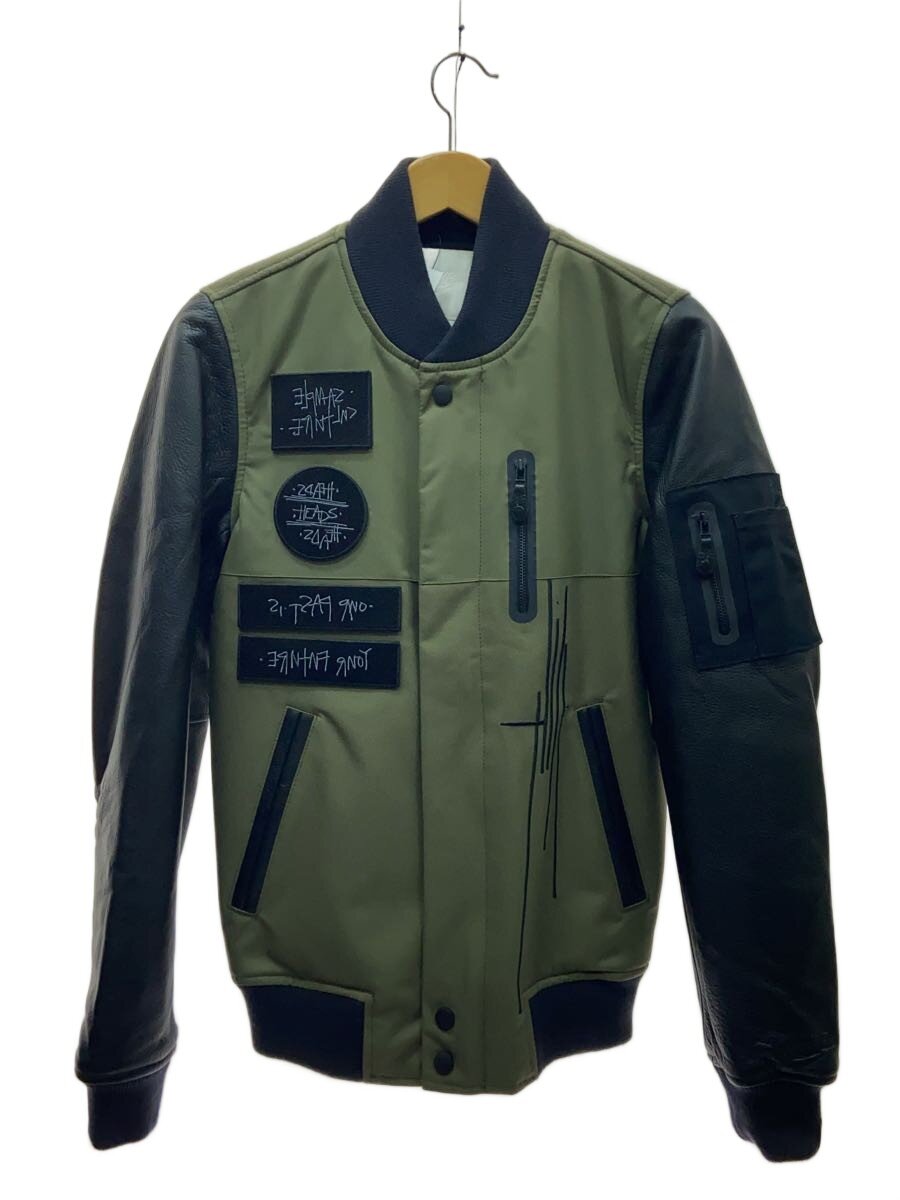 【中古】NIKE◆Mo Wax Destroyer Jacket/ブルゾン/XS/ポリエステル/KHK/686119-222【メンズウェア】