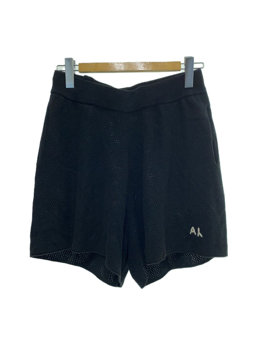 【中古】ASKYURSELF◆ショートパンツ/M/--/BLK【メンズウェア】