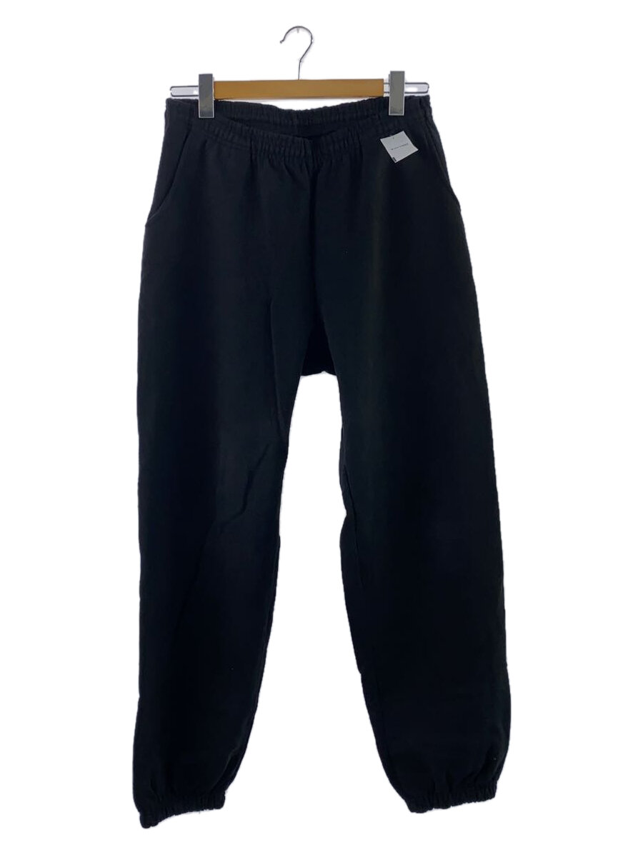 【中古】LOS ANGELES APPAREL◆ボトム/L/コットン/BLK/無地【メンズウェア】