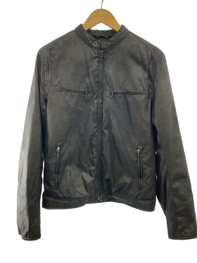 【中古】ARMANI EXCHANGE◆ジャケット/M/ポリエステル/BLK/1514-10260-9805【メンズウェア】 【中古】ARMANI EXCHANGE◆ジャケット/M/ポリエステル/BLK/1514-10260-9805【メンズウェア】