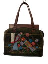 【中古】ANNA SUI◆ハンドバッグ/--/GRN【バッグ】
