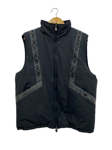 【中古】SUPPLIER◆ダウンベスト/L/コットン/BLK【メンズウェア】 【中古】SUPPLIER◆ダウンベスト/L/コットン/BLK【メンズウェア】