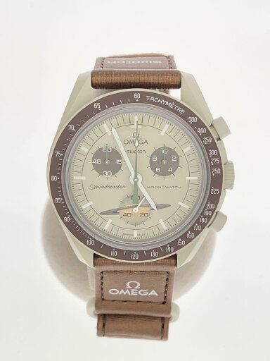 【中古】OMEGA◆OMEGA×SWATCH_ムーンスウォッチ_ミッショントゥザサターン_QZ_CE/ナイロン_42mm/アナログ/B【服飾雑貨他】 【中古】OMEGA◆OMEGA×SWATCH_ムーンスウォッチ_ミッショントゥザサターン_QZ_CE/ナイロン_42mm/アナログ/B【服飾雑貨他】