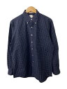 【中古】L.L.Bean◆80s/USA製/長袖シャツ/16/コットン/NVY/チェック//【メンズウェア】(4)