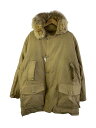 【中古】Woolrich◆80s/アークティックパーカー/ダウンジャケット/XL/コットン/CML/無地【メンズウェア】
