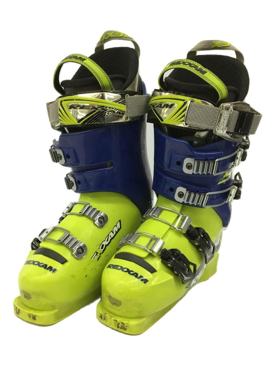 【中古】REXXAM◆スキーブーツ/25cm/YLW/アダルト/Power REX-S130R【スポーツ】