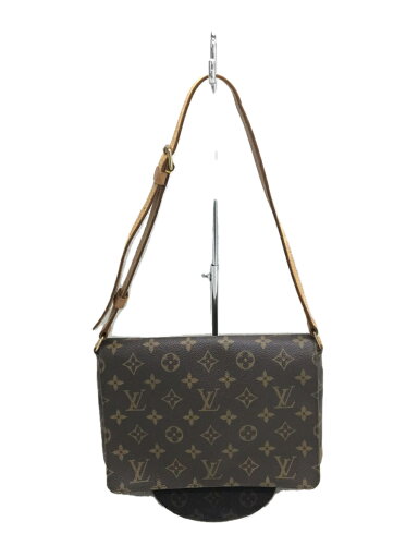 【中古】LOUIS VUITTON◆ミュゼット・タンゴ・ショートショルダー_モノグラム_BRW/PVC/BRW【バッグ】 【中古】LOUIS VUITTON◆ミュゼット・タンゴ・ショートショルダー_モノグラム_BRW/PVC/BRW【バッグ】