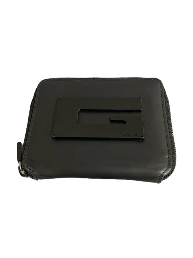 【中古】GUCCI◆2つ折り財布/--/BLK/無地/メンズ/035.0416.1988/Gロゴ【服飾雑貨他】 【中古】GUCCI◆2つ折り財布/--/BLK/無地/メンズ/035.0416.1988/Gロゴ【服飾雑貨他】