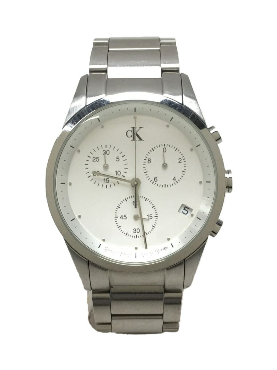 【中古】CK Calvin Klein◆クォーツ腕時