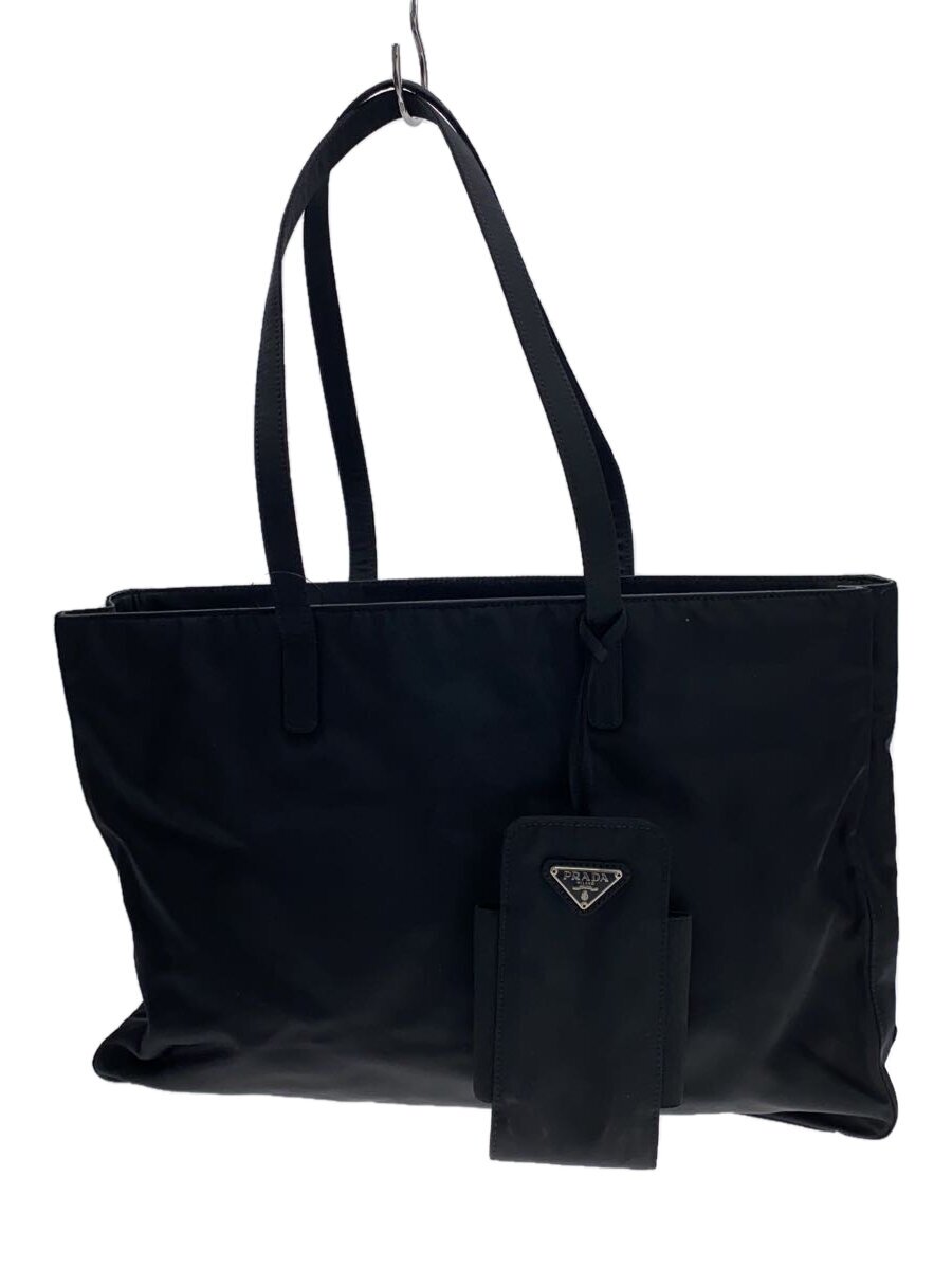 PRADA - 【中古】PRADA◆トートバッグ/ナイロン/BLK/無地/B7865/BB8C989//【バッグ】