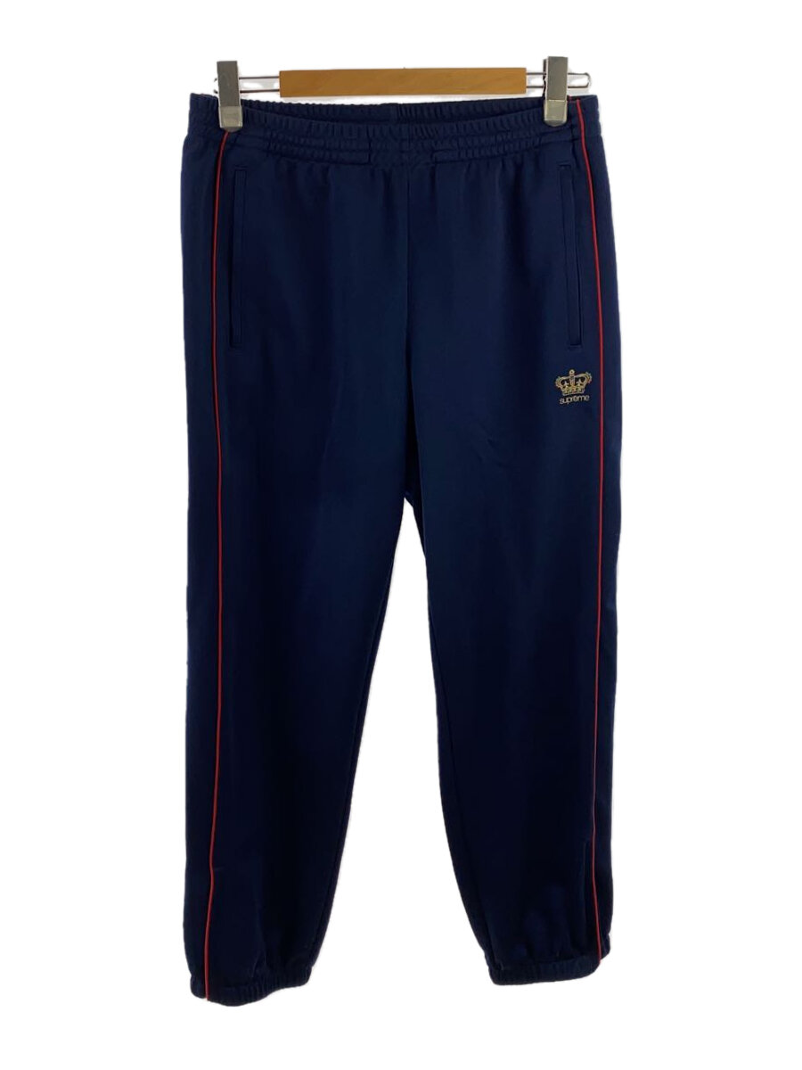【中古】Supreme◆19AW/Crown Track pant/トラックパンツ/S/ネイビー【メンズウェア】