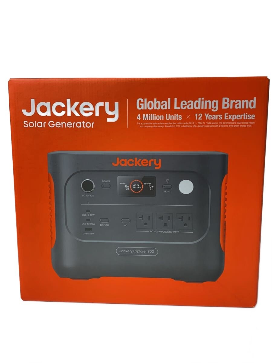【中古】Jackery◆ポータブル電源/JE-900A【家電・ビジュアル・オーディオ】