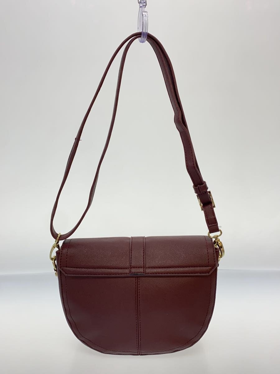 【中古】LAUTREAMONT◆ショルダーバッグ/--/BRD/無地//【バッグ】