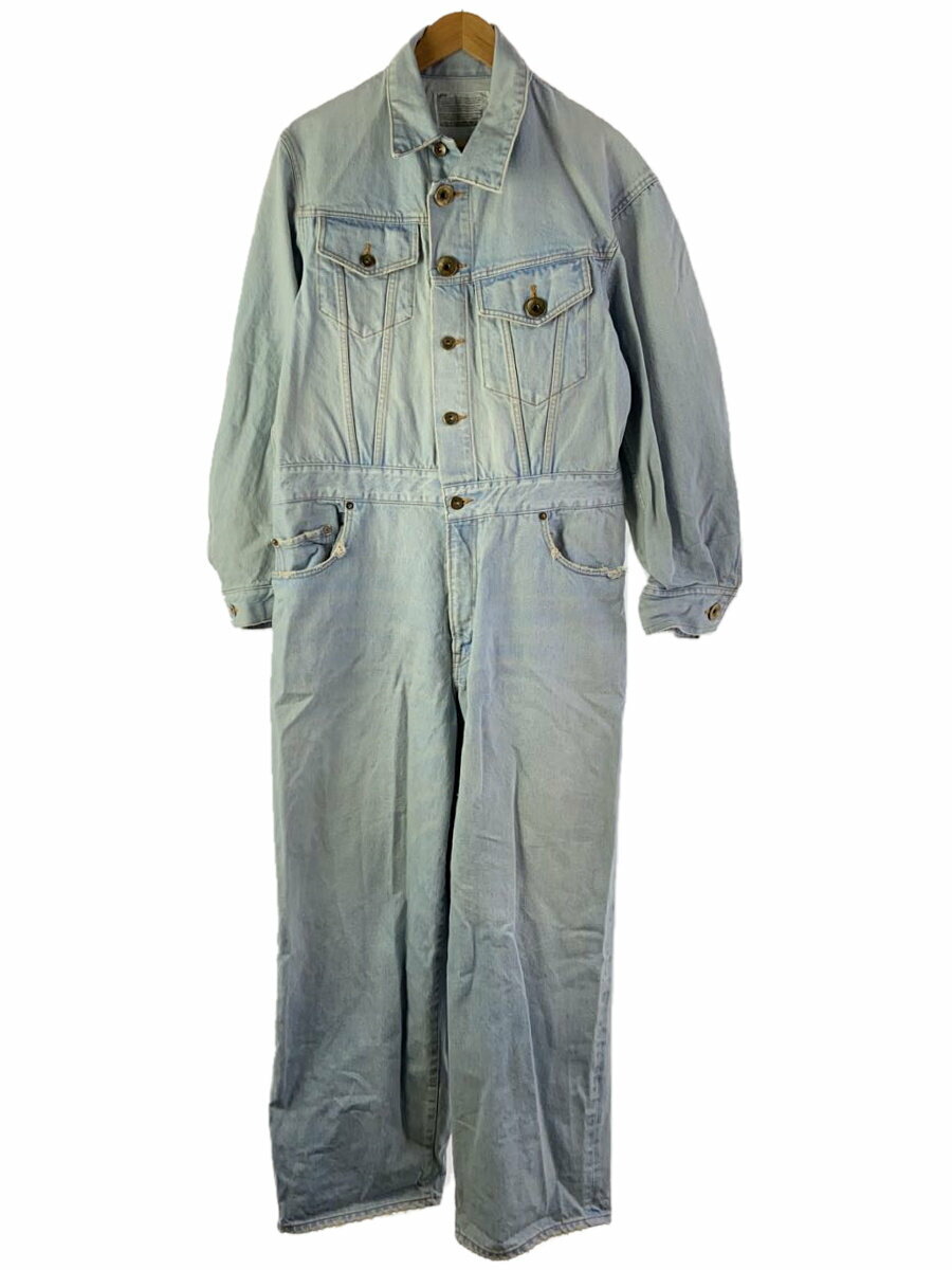 【中古】kolor◆オールインワン/1/コットン/BLU/無地/22WCMー001109【メンズウェア】