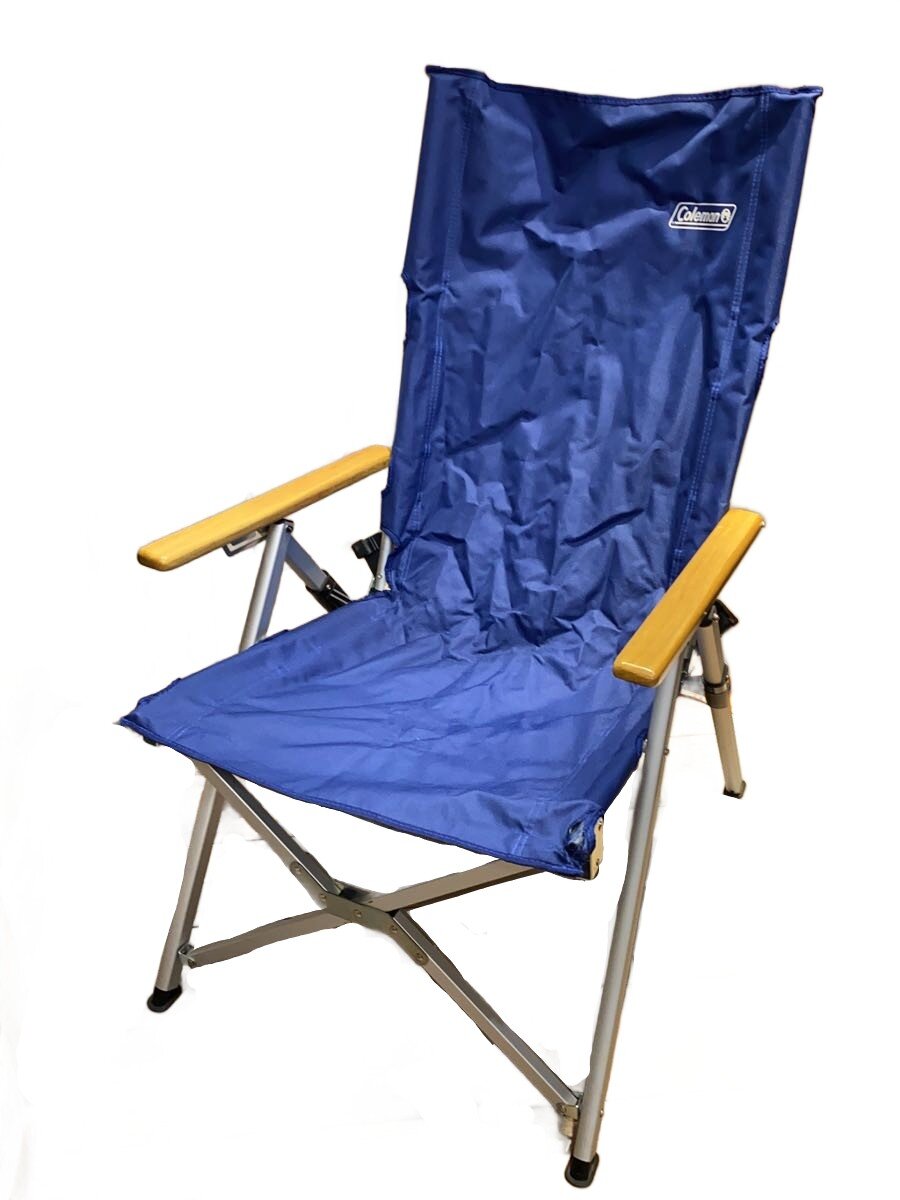 Coleman - 【中古】Coleman◆レイチェア/1人用/NVY/2000034660//【スポーツ】