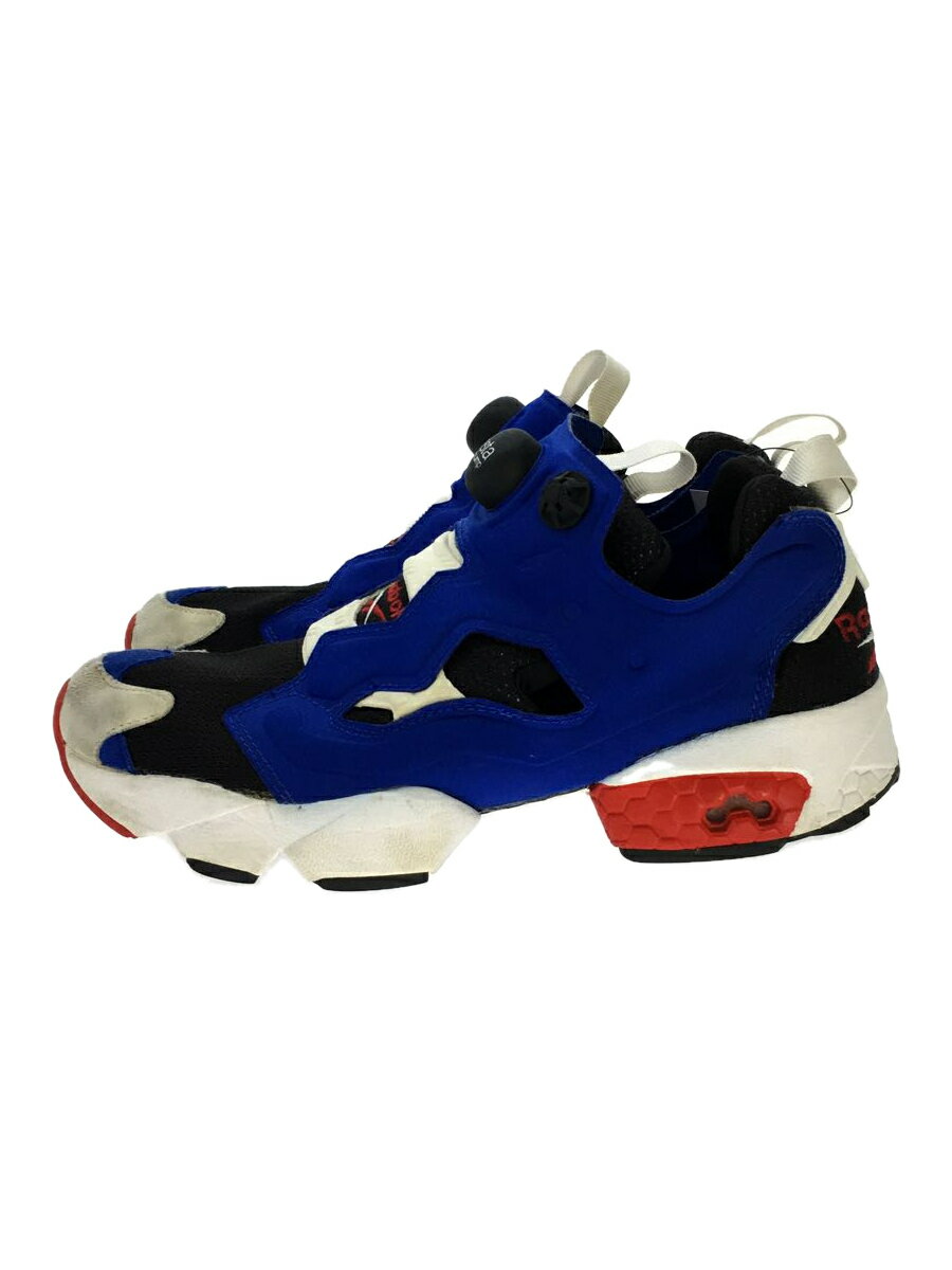 【中古】Reebok◆INSTA PUMP FURY OG/ローカットスニーカー/24cm/BLU/M40934【シューズ】