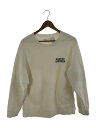 【中古】WACKO MARIA◆スウェット/XL/コットン/WHT/無地/GP-c0001-blankline/汚れ有【メンズウェア】