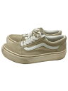 【中古】VANS◆ローカットスニーカー/24.5cm/CRM/598708-0001【シューズ】