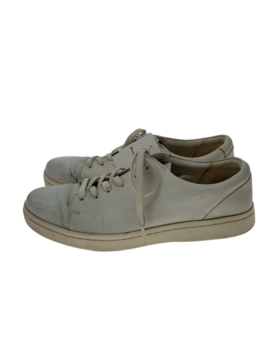 【中古】Clarks◆ローカットスニーカー/26.5cm/WHT/レザー/261533747080//【シューズ】