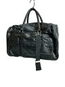 【中古】ボストンバッグ/羊革/BLK/無地【バッグ】