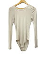 【中古】babaco/Twisted Cotton Long Sleeve Body /1/コットン/BEG/BA01-CR40【レディースウェア】