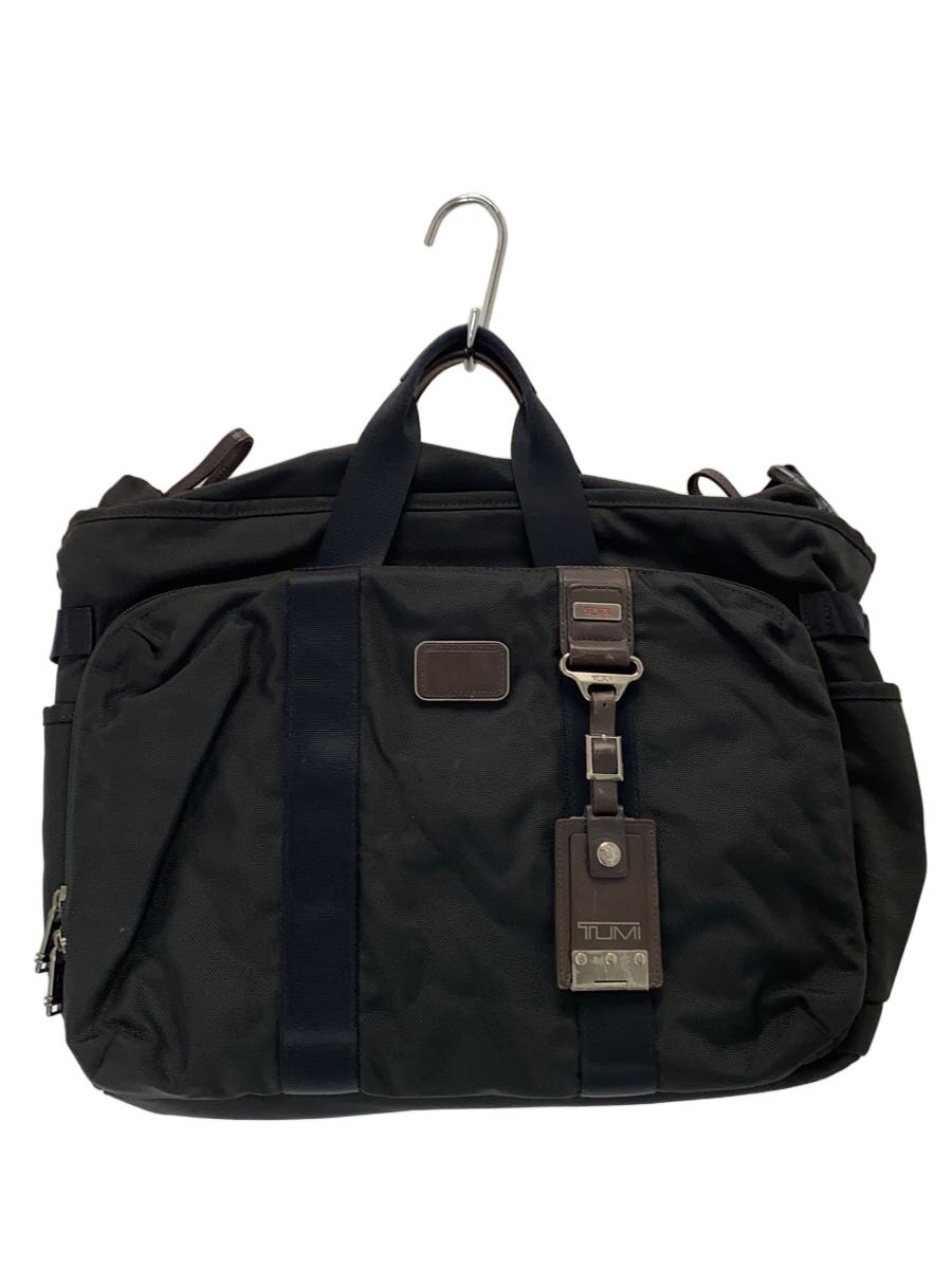 【中古】TUMI◆ショルダーバッグ/ナイロン/BLK/22355HKH【バッグ】