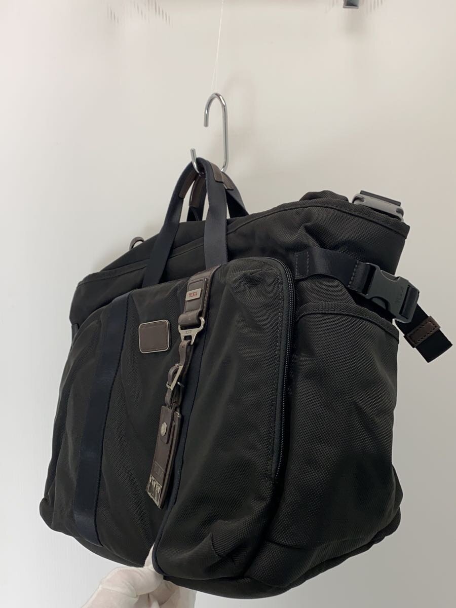 【中古】TUMI◆ショルダーバッグ/ナイロン/BLK/22355HKH【バッグ】