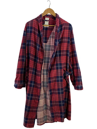 【中古】GADDI/コート/L/コットン/RED/チェック【メンズウェア】 【中古】GADDI/コート/L/コットン/RED/チェック【メンズウェア】