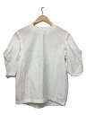 【中古】Hello Bonjour!◆7分袖ブラウス/FREE/コットン/WHT/22-051-560-3010-3-0/襟ヨゴレ有/【レディースウェア】(4)