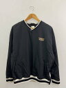 【中古】Carhartt◆ACADEMY COACH PULLOVER/M/ナイロン/BLK/プリント/313-07621-061【メンズウェア】