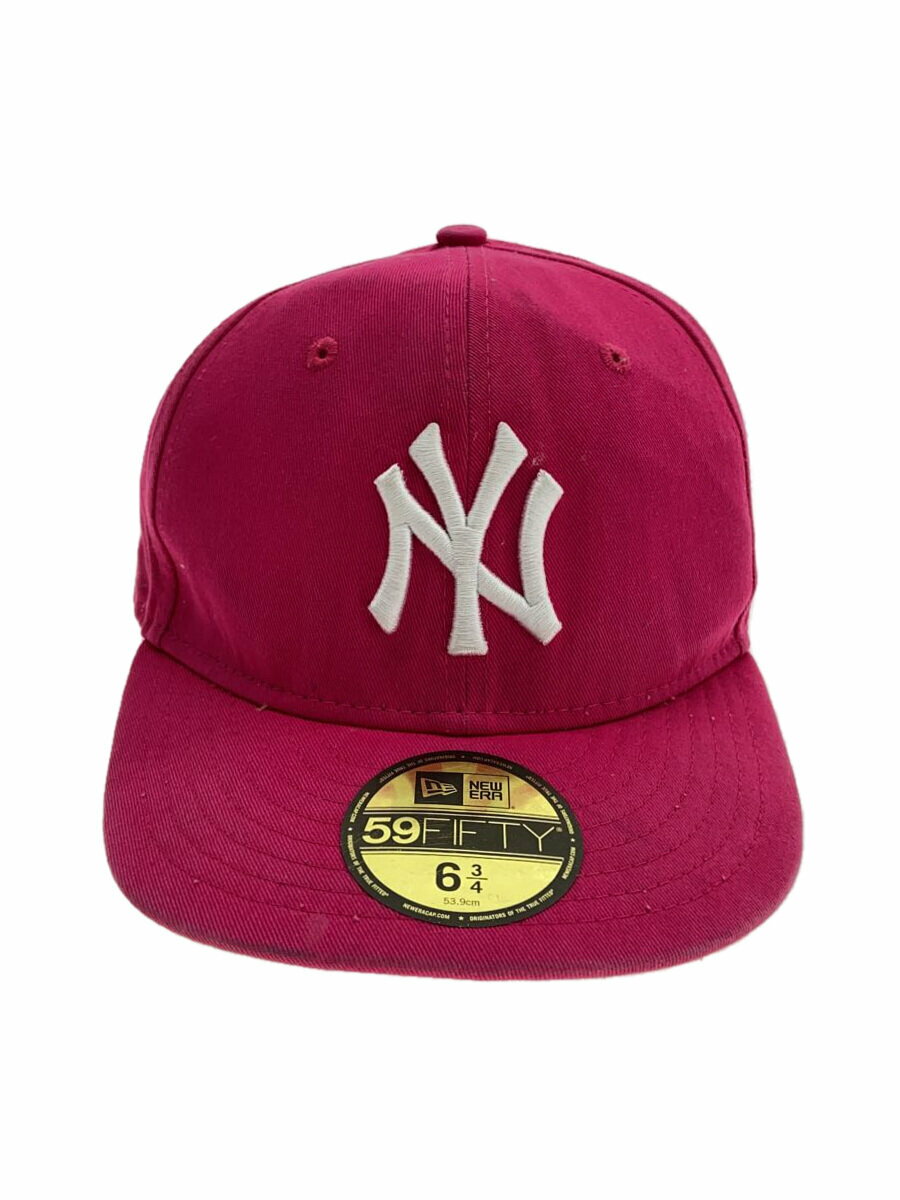 【中古】NEW ERA◆キャップ/--/コットン/PNK/レディース【服飾雑貨他】