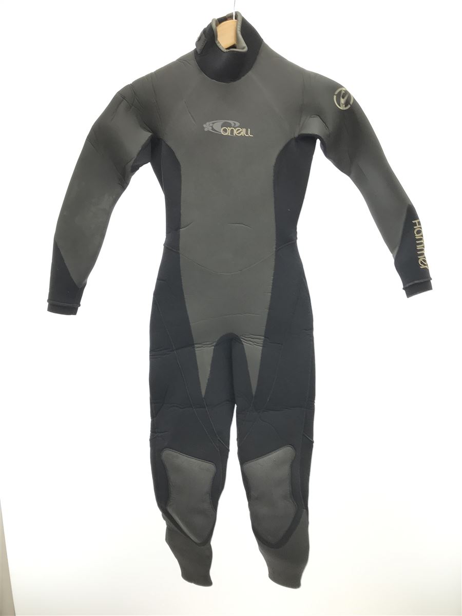 【中古】ONEILL◆ULTRA FLEX ZONES/ウエットスーツ/MS/黒/使用感アリ【スポーツ】