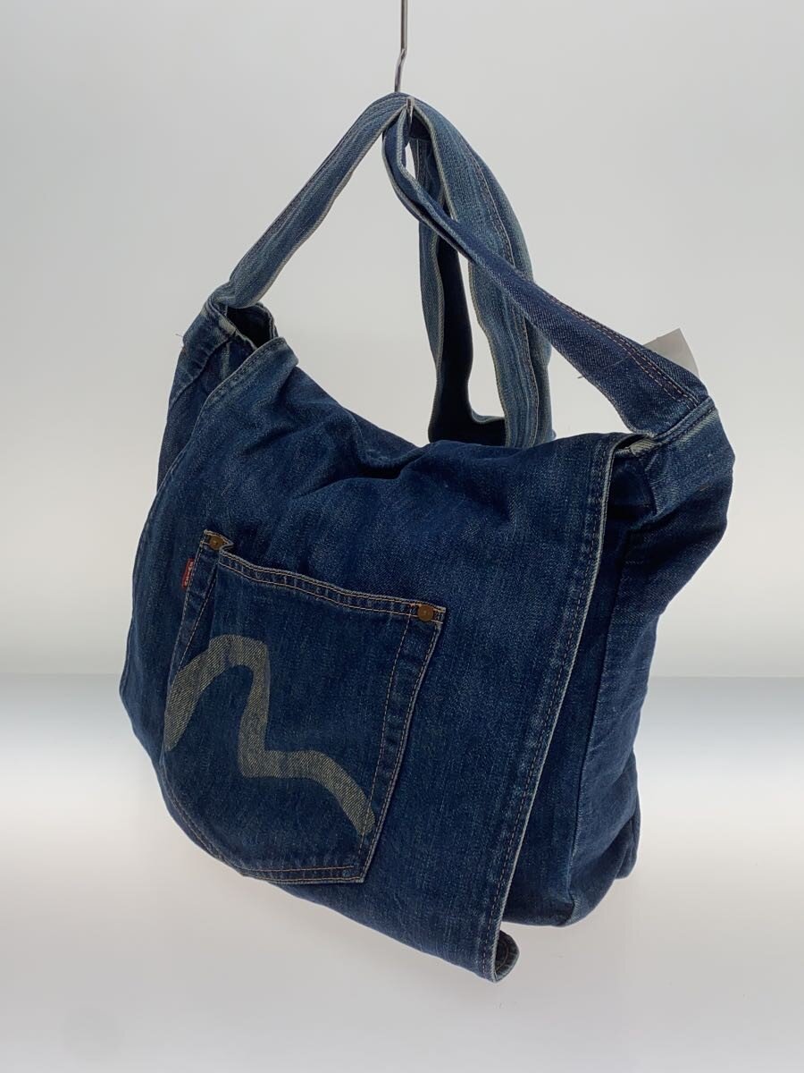【中古】EVISU◆ショルダーバッグ/コットン/IDG【バッグ】 2