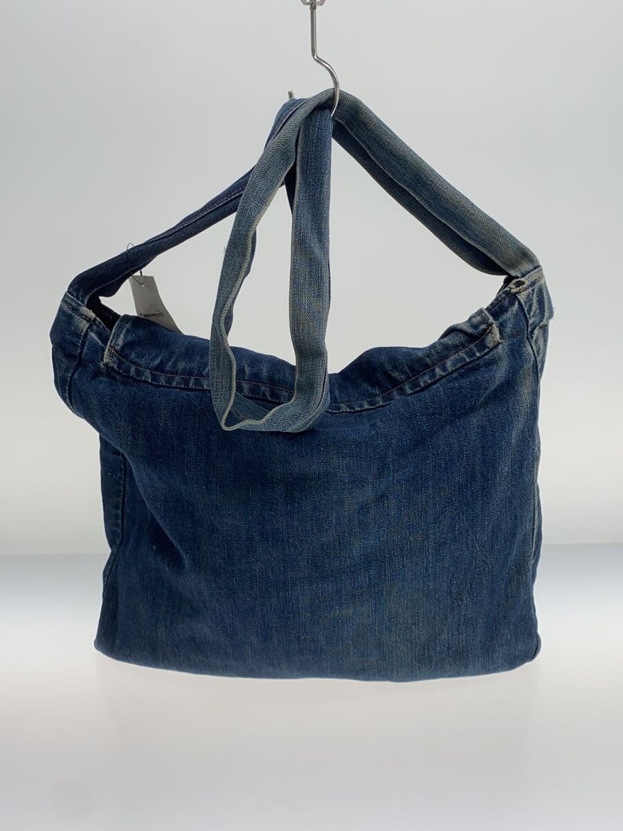 【中古】EVISU◆ショルダーバッグ/コットン/IDG【バッグ】 3