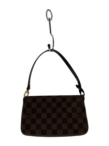 【中古】LOUIS VUITTON◆ナヴォナ_ダミエ・エベヌ_BRW/PVC/BRW//【バッグ】 【中古】LOUIS VUITTON◆ナヴォナ_ダミエ・エベヌ_BRW/PVC/BRW//【バッグ】