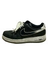 NIKE◆AIR FORCE 1 07 CK QS/エアフォース 1 ロー/ブラック/CQ0493-001/28.5cm/BLK