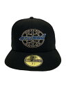 【中古】NEW ERA◆キャップ/7 1/2/ポリエステル/BLK/メンズ【服飾雑貨他】(4)