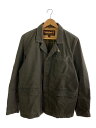 【中古】Timberland◆ジャケット/S/コットン/KHK/無地【メンズウェア】