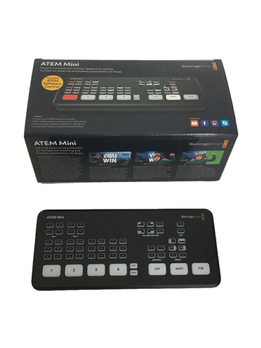 【中古】Blackmagic Design◆パソコン周辺機器/SWATEMMINI/ATEM Mini【パソコン】
