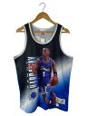 【中古】mitchell&ness◆ペニー・ハーダウェイ/ゲームシャツ/S/ポリエステル/NVY/無地【メンズウェア】