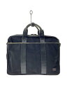 【中古】PORTER◆ブリーフケース/--/BLK【バッグ】