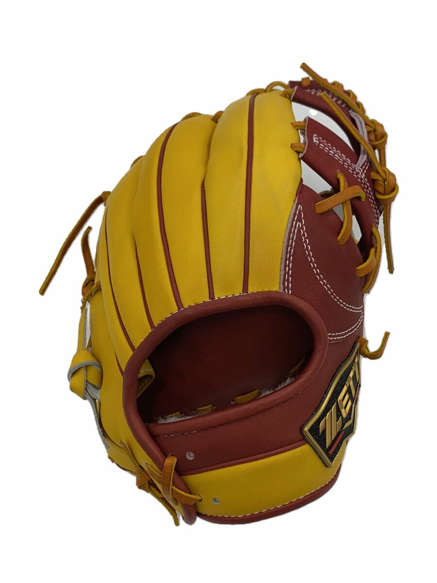 【中古】ZETT◆野球用品/右利き用/YLW/軟式野球グローブ/プロステイタス/今村選手タイプ【スポーツ】