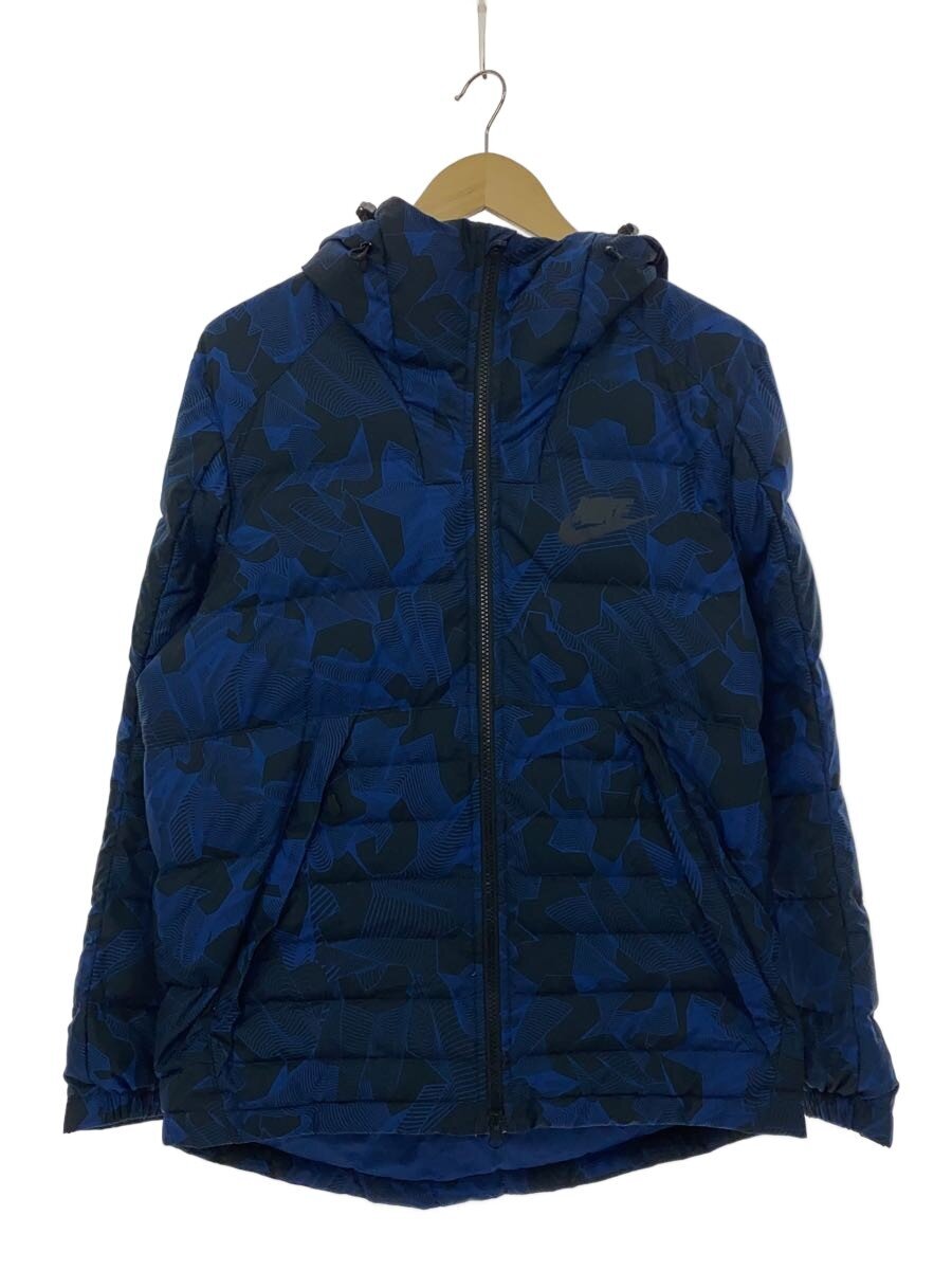 【中古】NIKE◆ダウンジャケット/M/ポリエステル/BLU/806863-423【メンズウェア】の商品画像