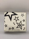 【中古】DOLCE&GABBANA◆2つ折り財布/レザー/WHT/メン