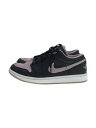 【中古】NIKE◆Air Jordan 1 Low SE Black/Iced Lilac/26cm/BLK/DV1309-051【シューズ】