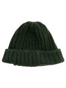 【中古】TMT◆23AW/wool beanie/ニットキャップ/FREE/ウール/GRN/メンズ/TAC-F2302【服飾雑貨他】