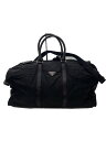 【中古】PRADA◆2way/ボストンバッグ/ナイロン/BLK//【バッグ】