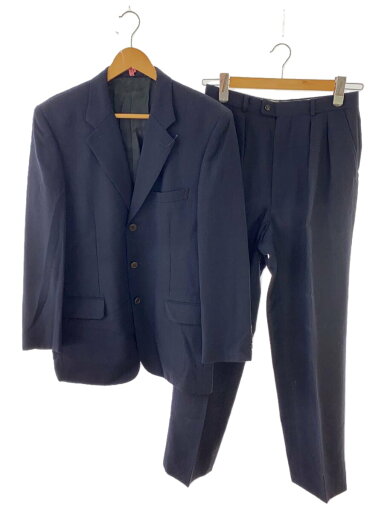 【中古】Paul Smith◆セットアップ/M/ウール/NVY/ストライプ/PS-2143【メンズウェア】 【中古】Paul Smith◆セットアップ/M/ウール/NVY/ストライプ/PS-2143【メンズウェア】